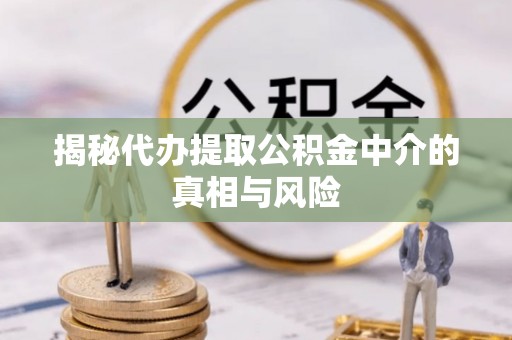 襄汾揭秘代办提取公积金中介的真相与风险