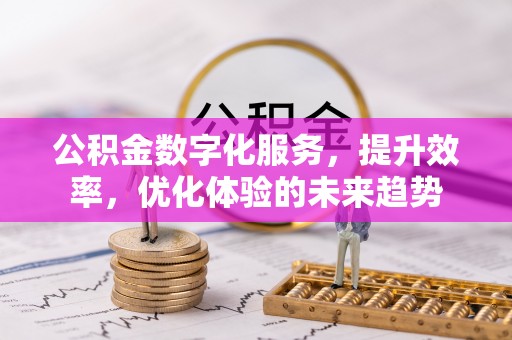 襄汾公积金数字化服务，提升效率，优化体验的未来趋势