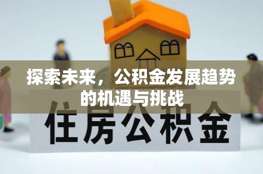 襄汾探索未来，公积金发展趋势的机遇与挑战